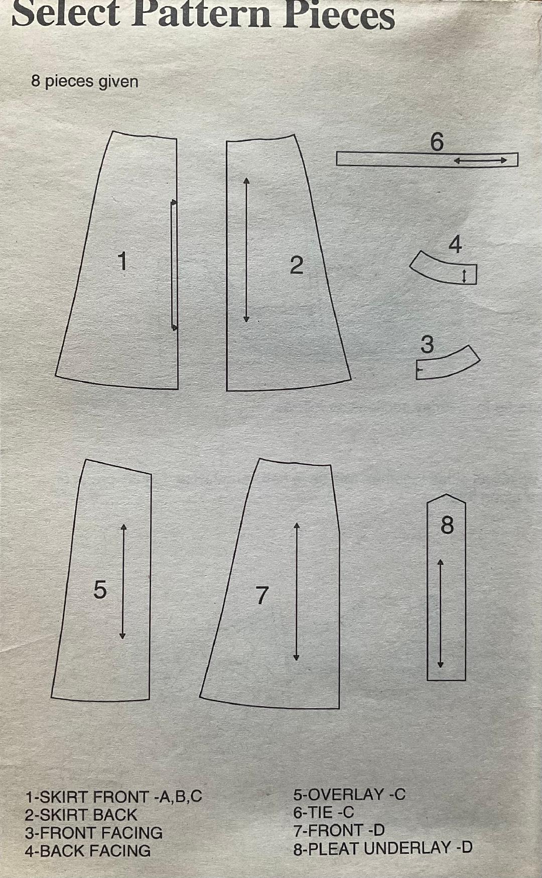 Simplicity 9114 Sewing Pattern (Vintage) CUT
