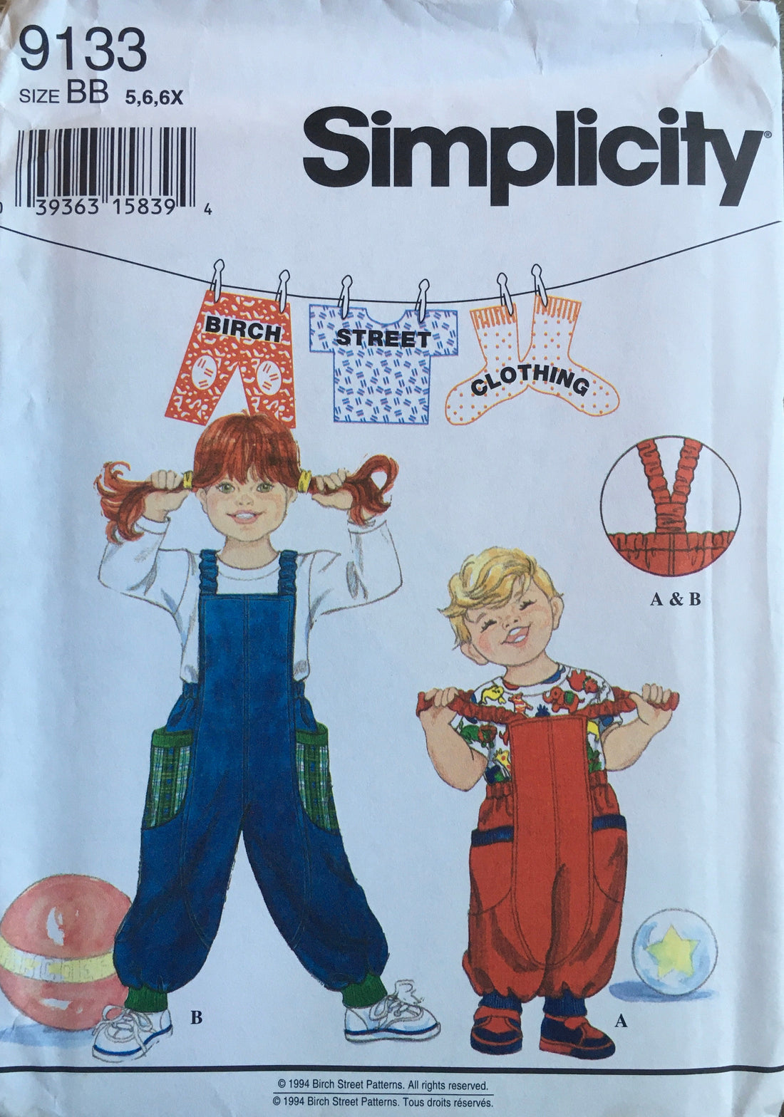 Simplicity 9133 Sewing Pattern (Vintage) UNCUT