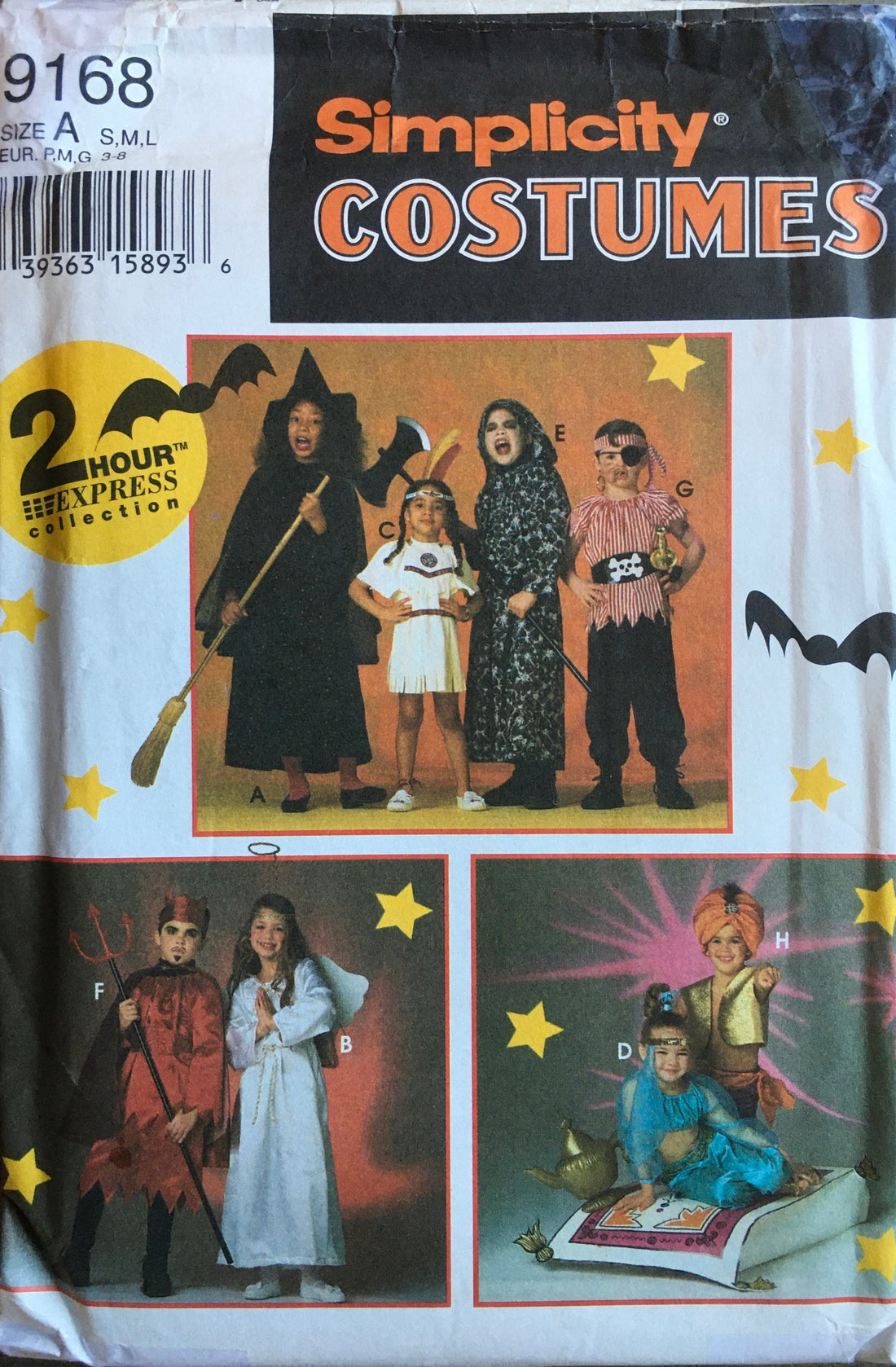 Simplicity 9168 Sewing Pattern (Vintage) UNCUT