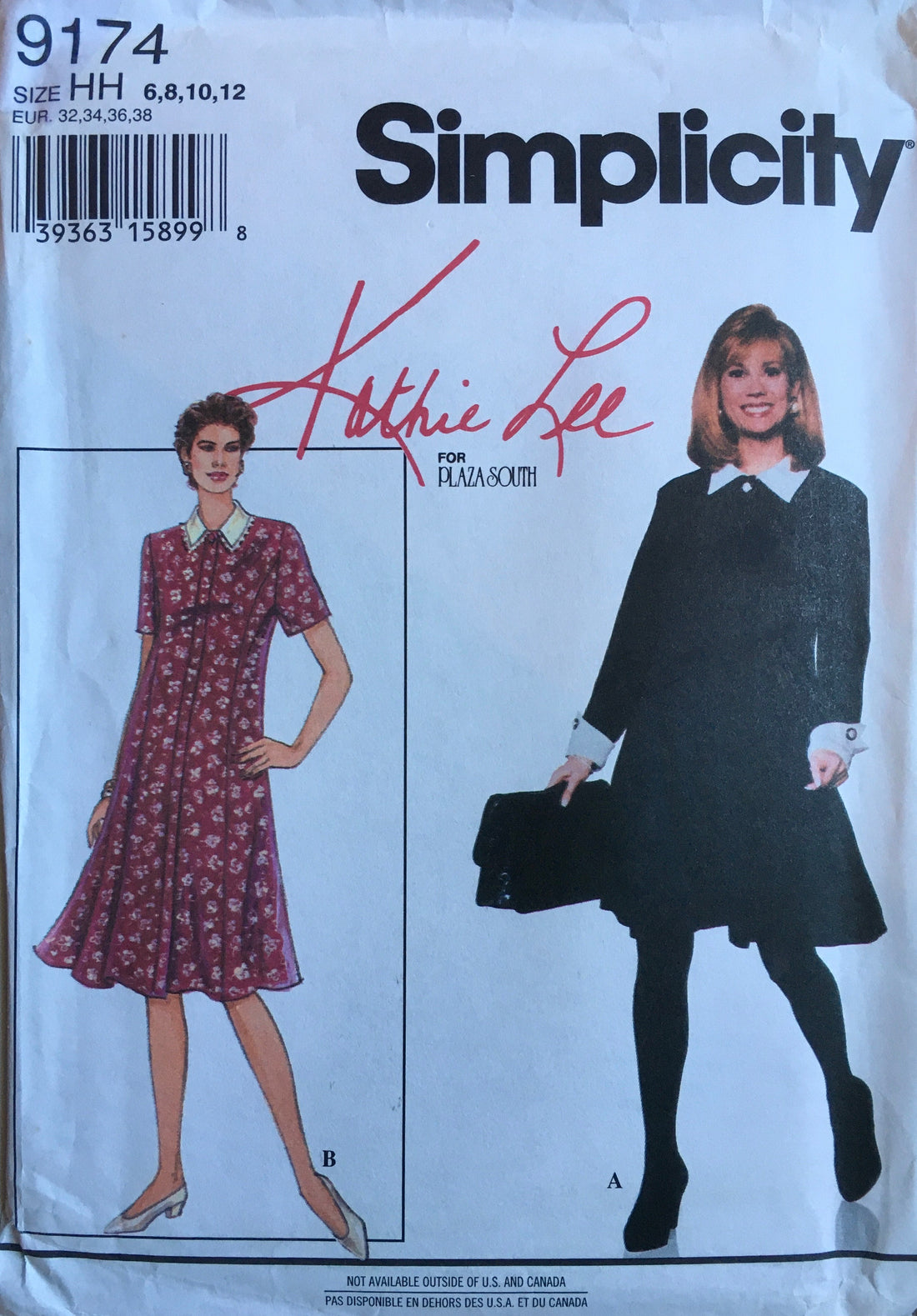 Simplicity 9174 Sewing Pattern (Vintage) UNCUT