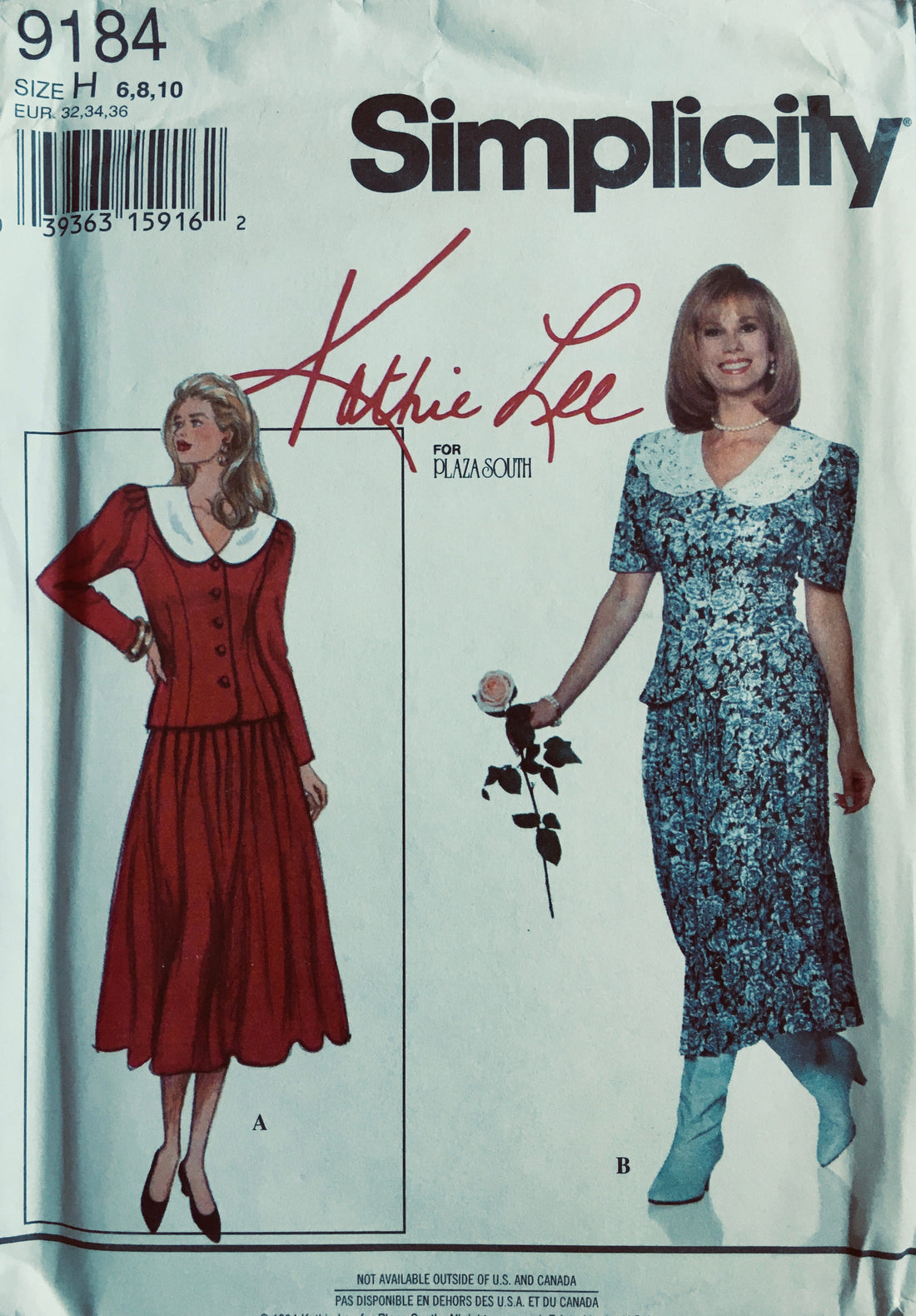Simplicity 9184 Sewing Pattern (Vintage) UNCUT