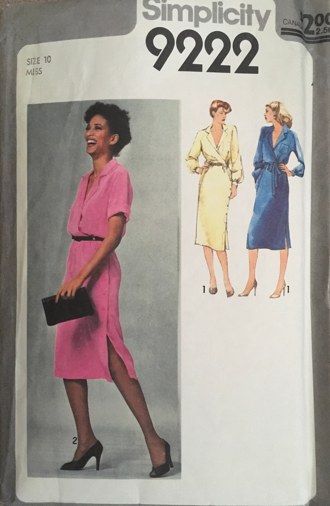Simplicity 9222 Sewing Pattern (Vintage) CUT