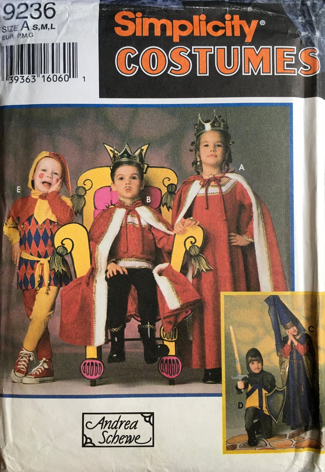 Simplicity 9236 Sewing Pattern (Vintage) UNCUT