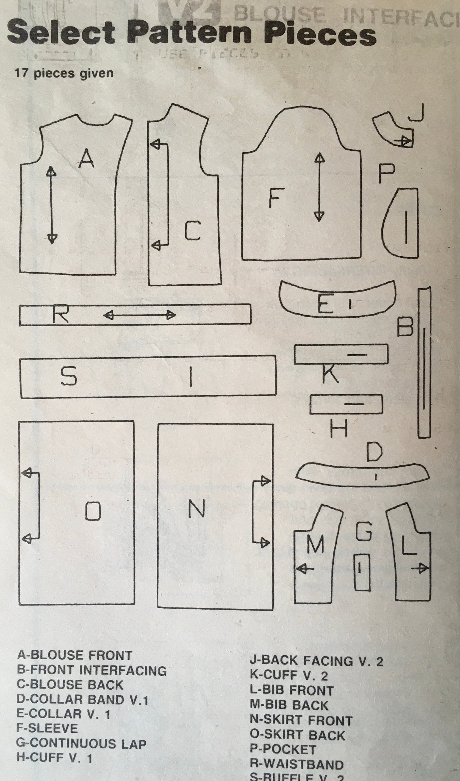 Simplicity 9282 Sewing Pattern (Vintage) CUT