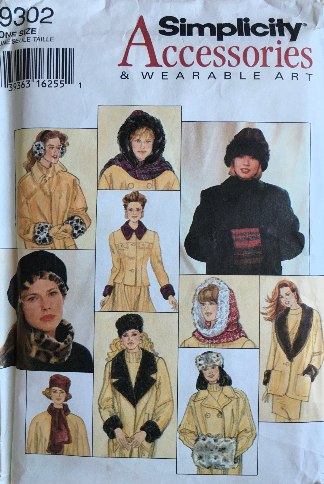 Simplicity 9302 Sewing Pattern (Vintage) UNCUT