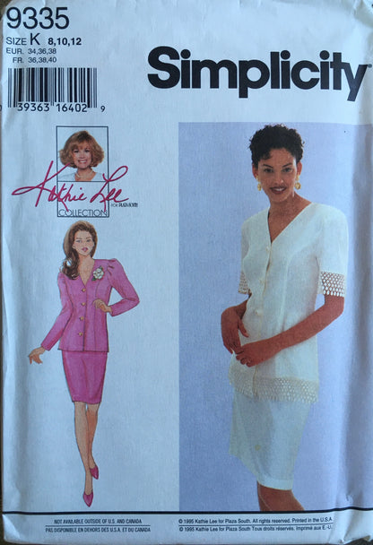 Simplicity 9335 Sewing Pattern (Vintage) UNCUT/CUT
