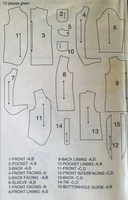 Simplicity 9361 Sewing Pattern (Vintage) UNCUT/CUT