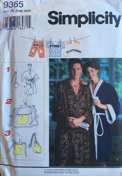 Simplicity 9365 Sewing Pattern (Vintage) UNCUT