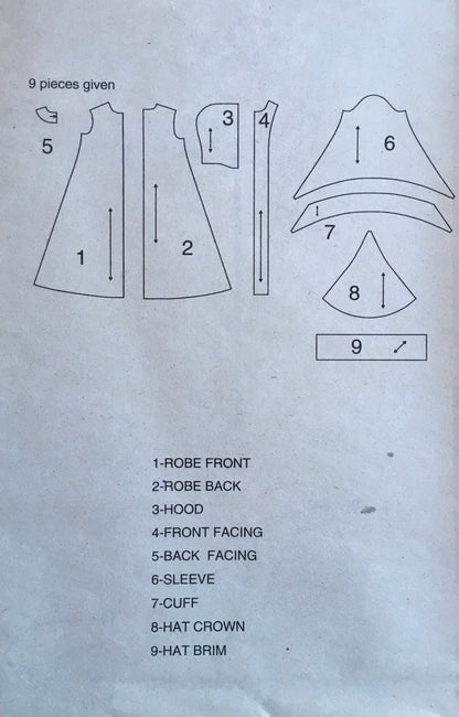 Simplicity 9372 Sewing Pattern (Vintage) CUT