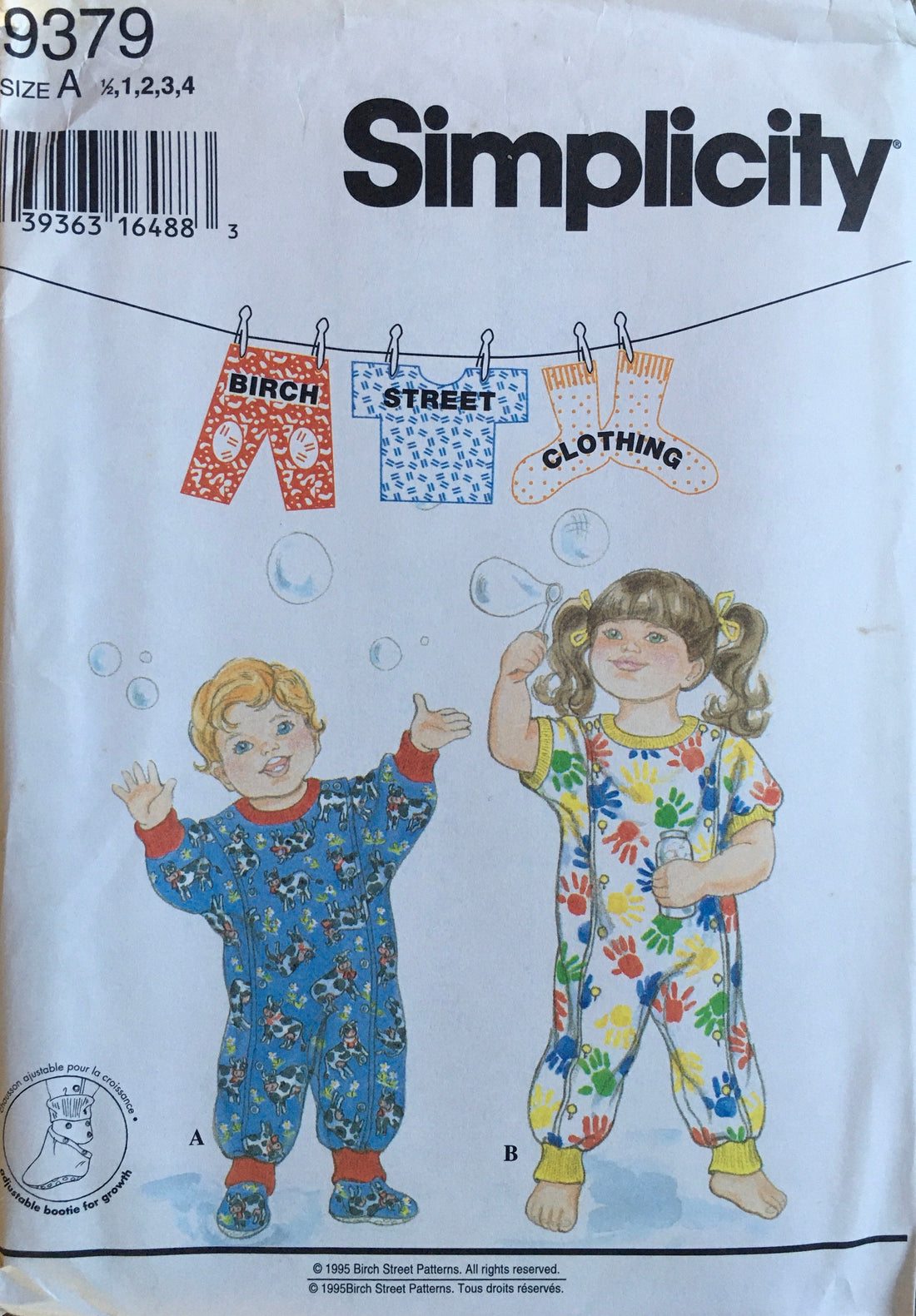 Simplicity 9379 Sewing Pattern (Vintage) UNCUT