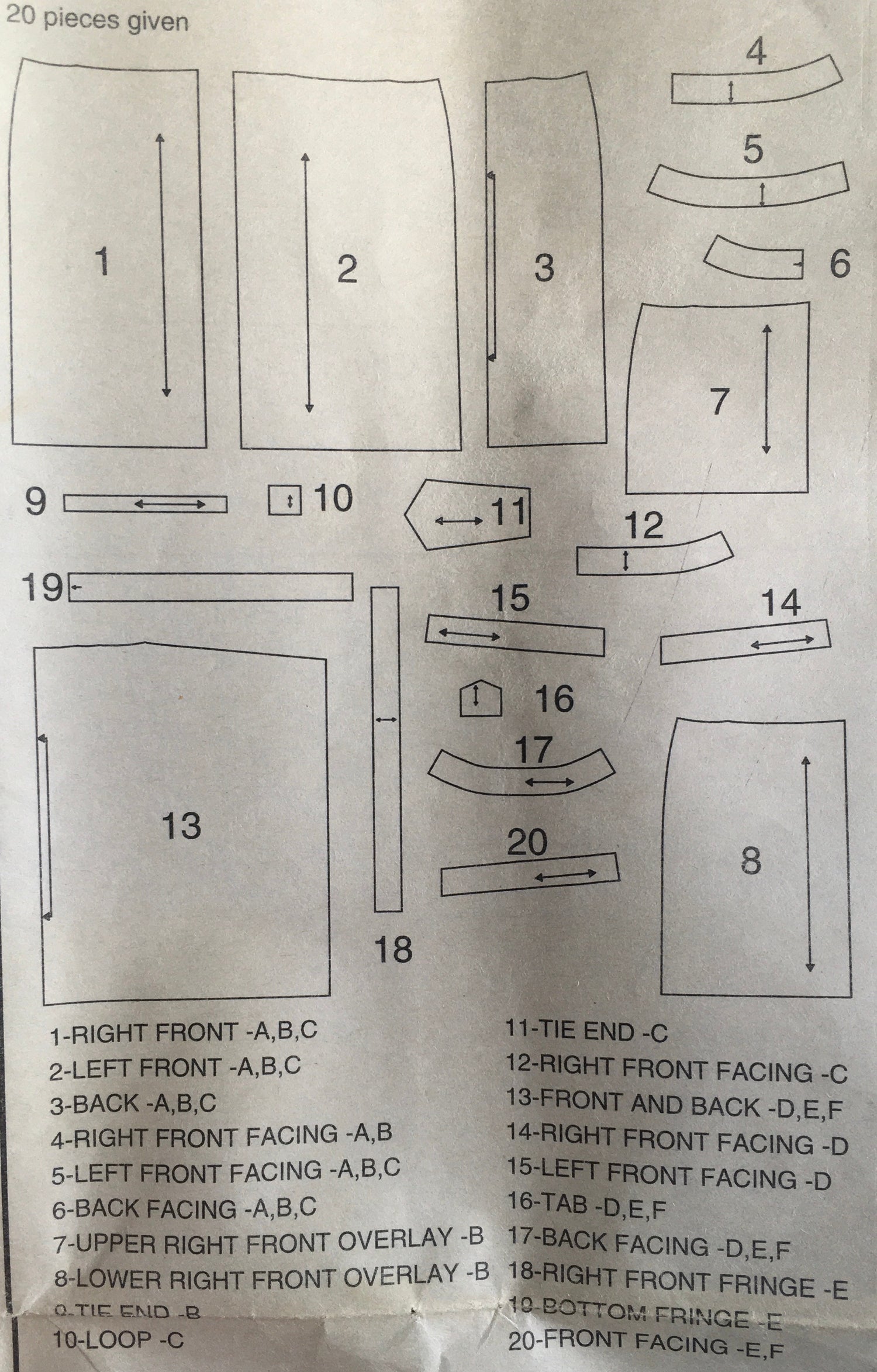 Simplicity 9407 Sewing Pattern (Vintage) CUT