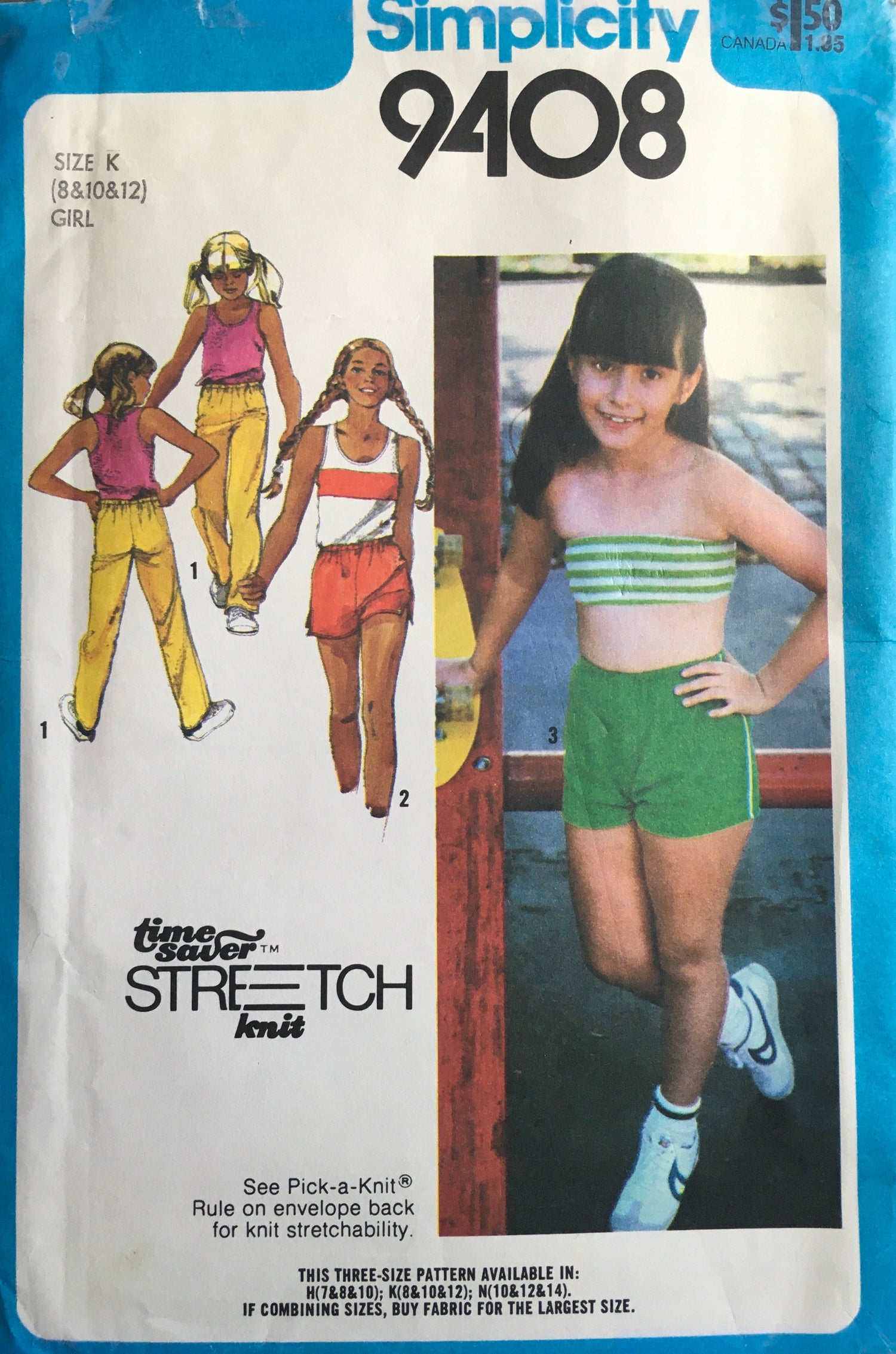 Simplicity 9408 Sewing Pattern (Vintage) UNCUT