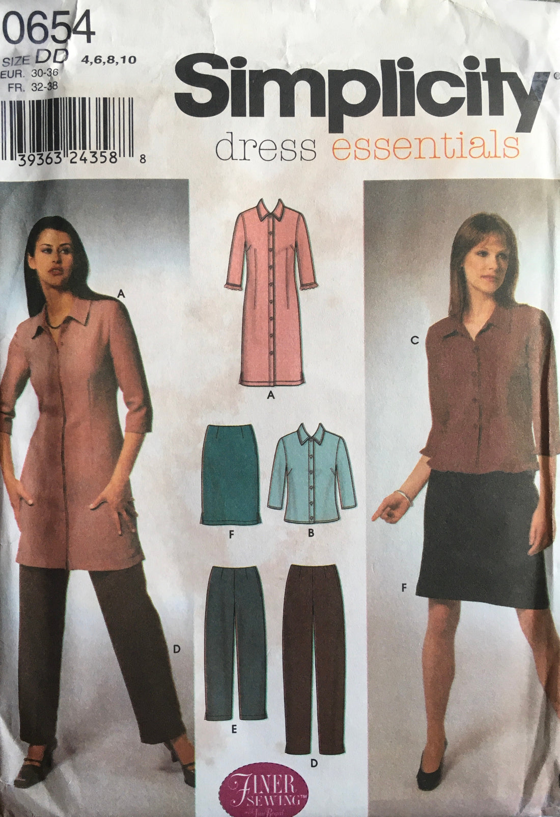 Simplicity 9408 Sewing Pattern (Vintage) UNCUT