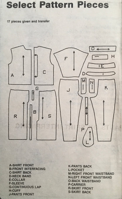 Simplicity 9423 Sewing Pattern (Vintage) CUT