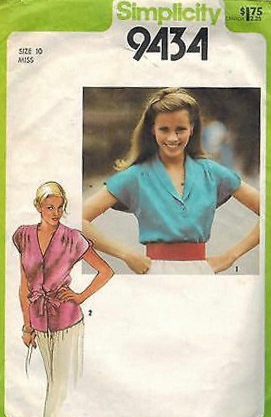Simplicity 9434 Sewing Pattern (Vintage) UNCUT