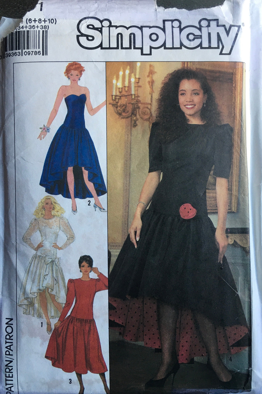 Simplicity 9451 Sewing Pattern (Vintage) CUT
