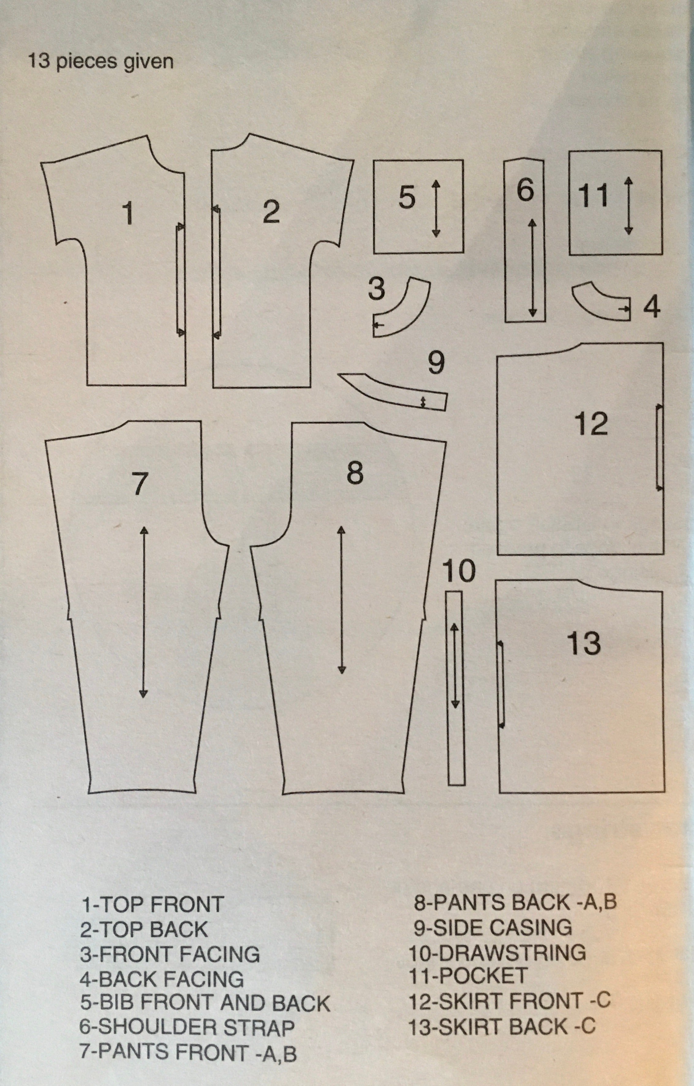 Simplicity 9468 Sewing Pattern (Vintage) CUT