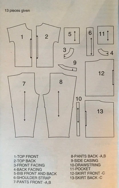 Simplicity 9468 Sewing Pattern (Vintage) CUT