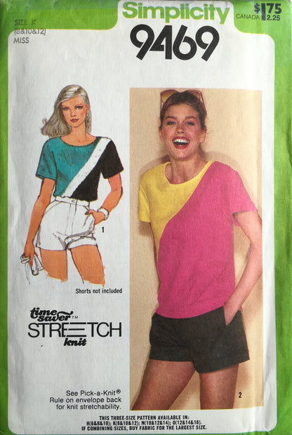 Simplicity 9469 Sewing Pattern (Vintage) UNCUT