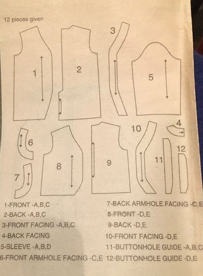 Simplicity 9506 Sewing Pattern (Vintage) UNCUT/CUT