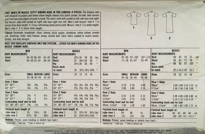Simplicity 9507 Sewing Pattern (Vintage) UNCUT/CUT