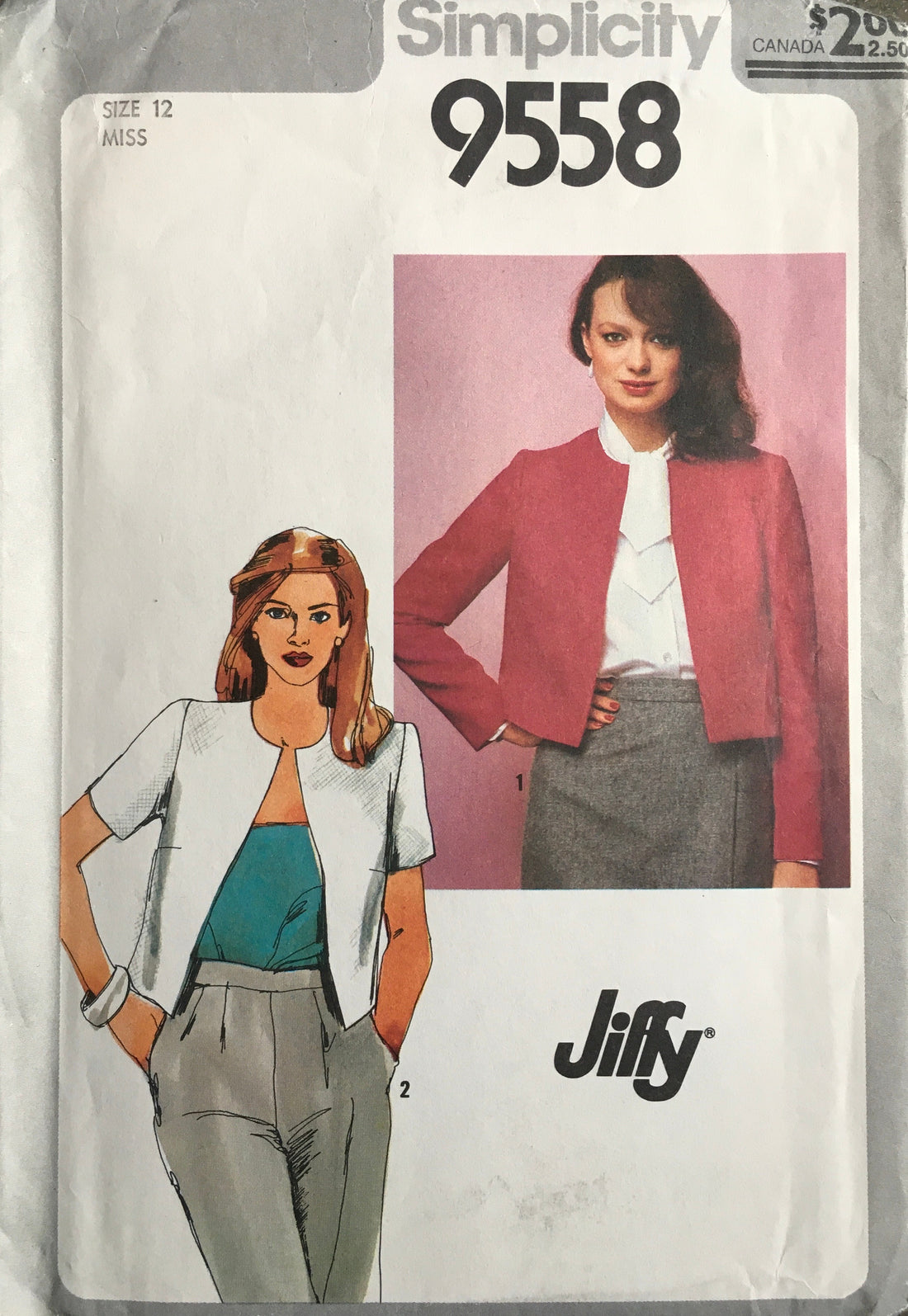Simplicity 9558 Sewing Pattern (Vintage) UNCUT
