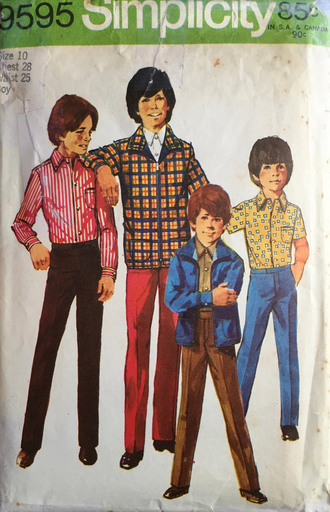 Simplicity 9595 Sewing Pattern (Vintage) CUT
