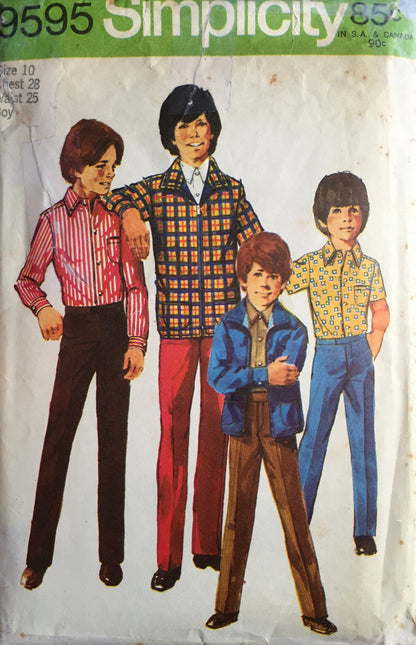 Simplicity 9595 Sewing Pattern (Vintage) CUT