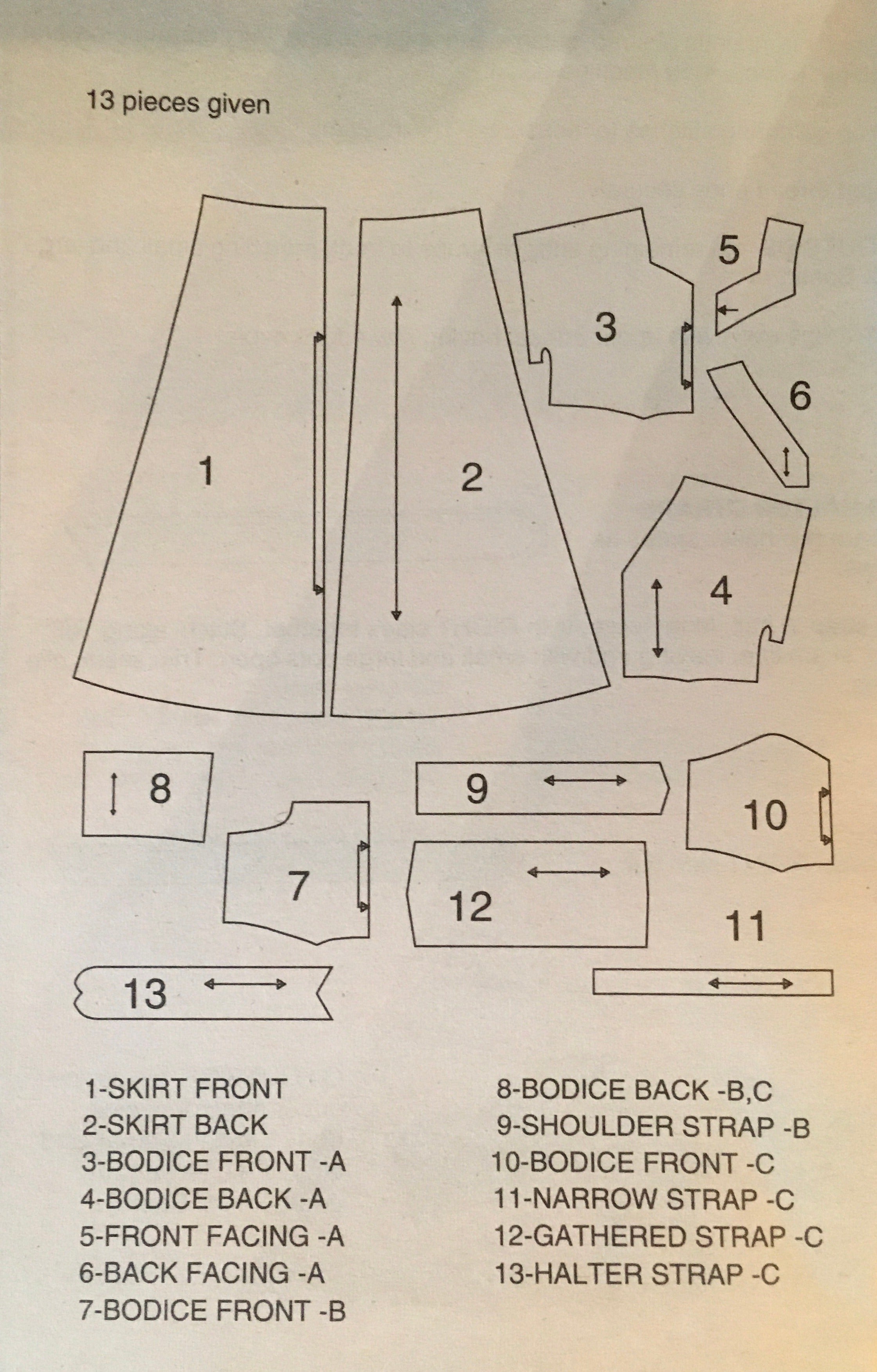 Simplicity 9600 Sewing Pattern (Vintage) CUT