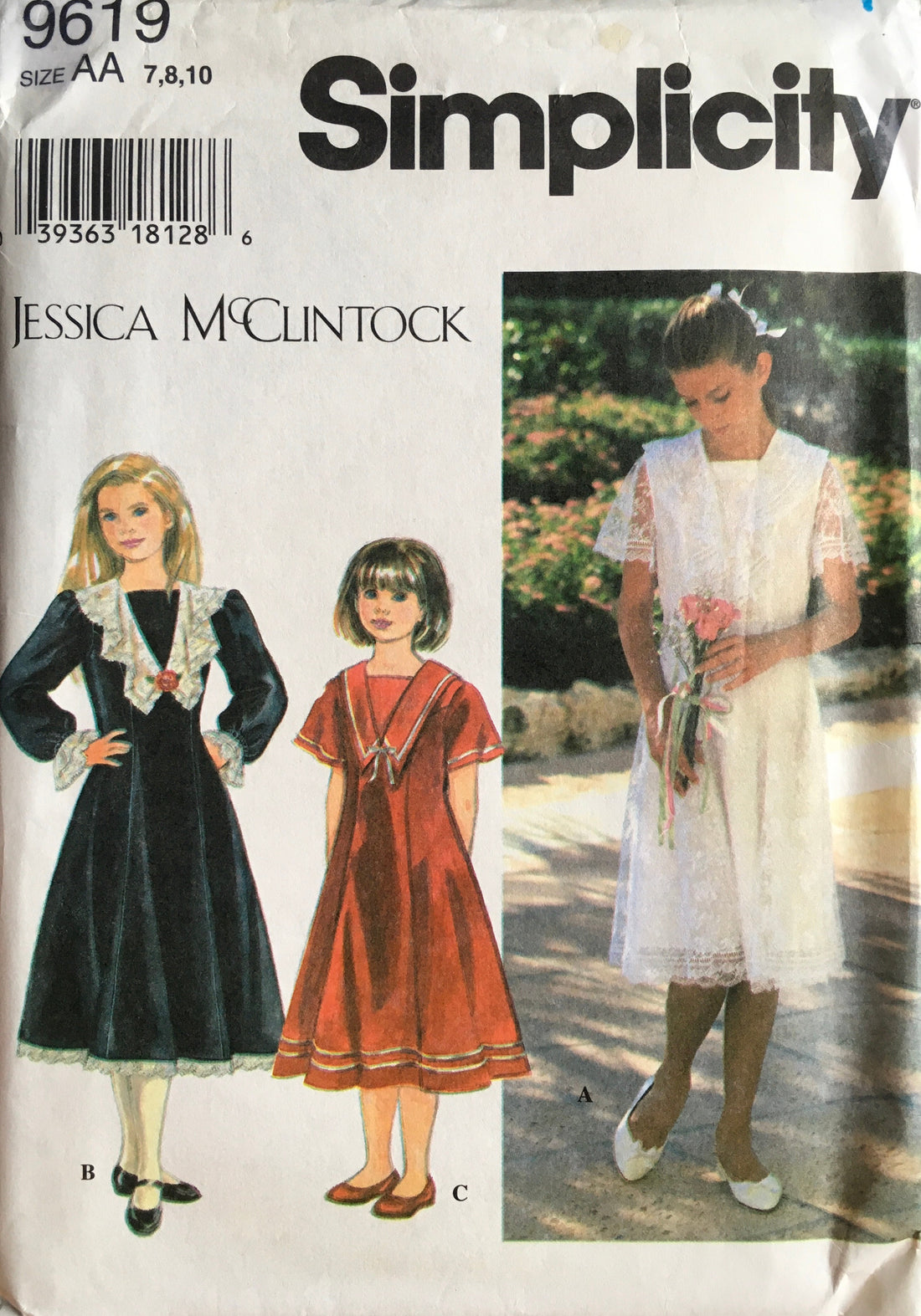 Simplicity 9619 Sewing Pattern (Vintage) UNCUT