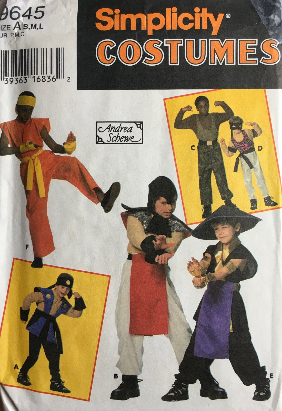 Simplicity 9645 Sewing Pattern (Vintage) UNCUT