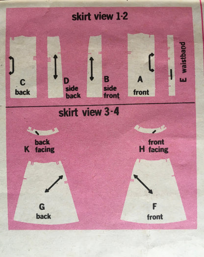 Simplicity 9649 Sewing Pattern (Vintage) CUT