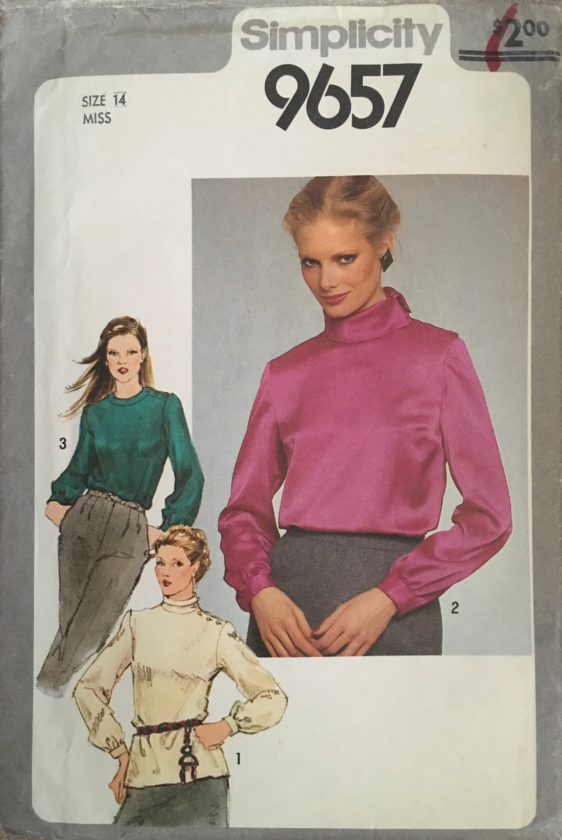 Simplicity 9657 Sewing Pattern (Vintage) UNCUT
