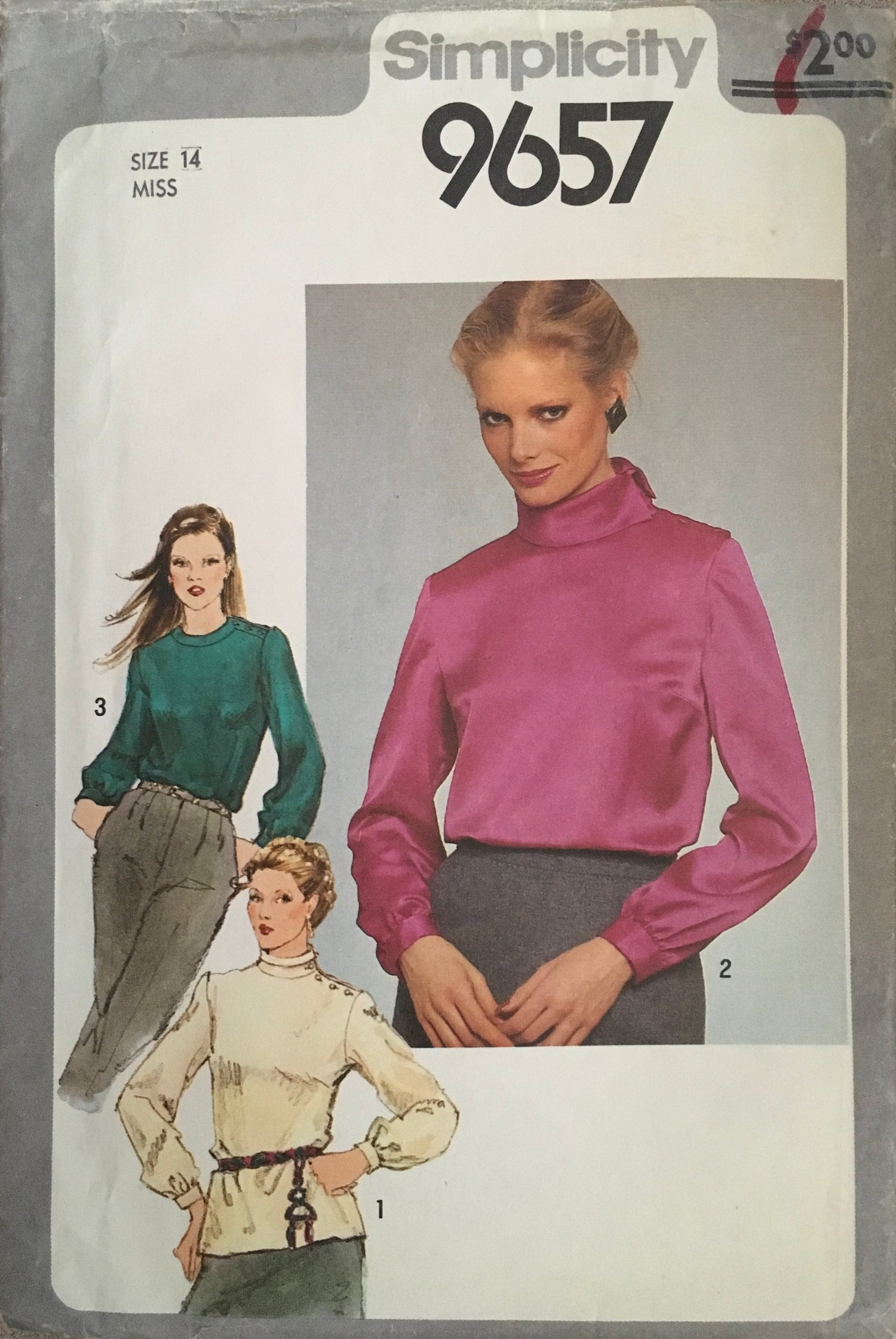 Simplicity 9657 Sewing Pattern (Vintage) UNCUT