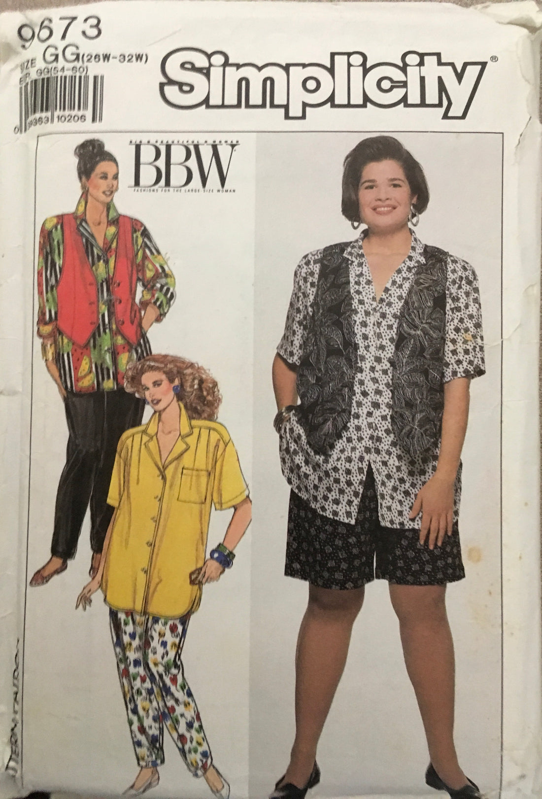 Simplicity 9673 Sewing Pattern (Vintage) CUT