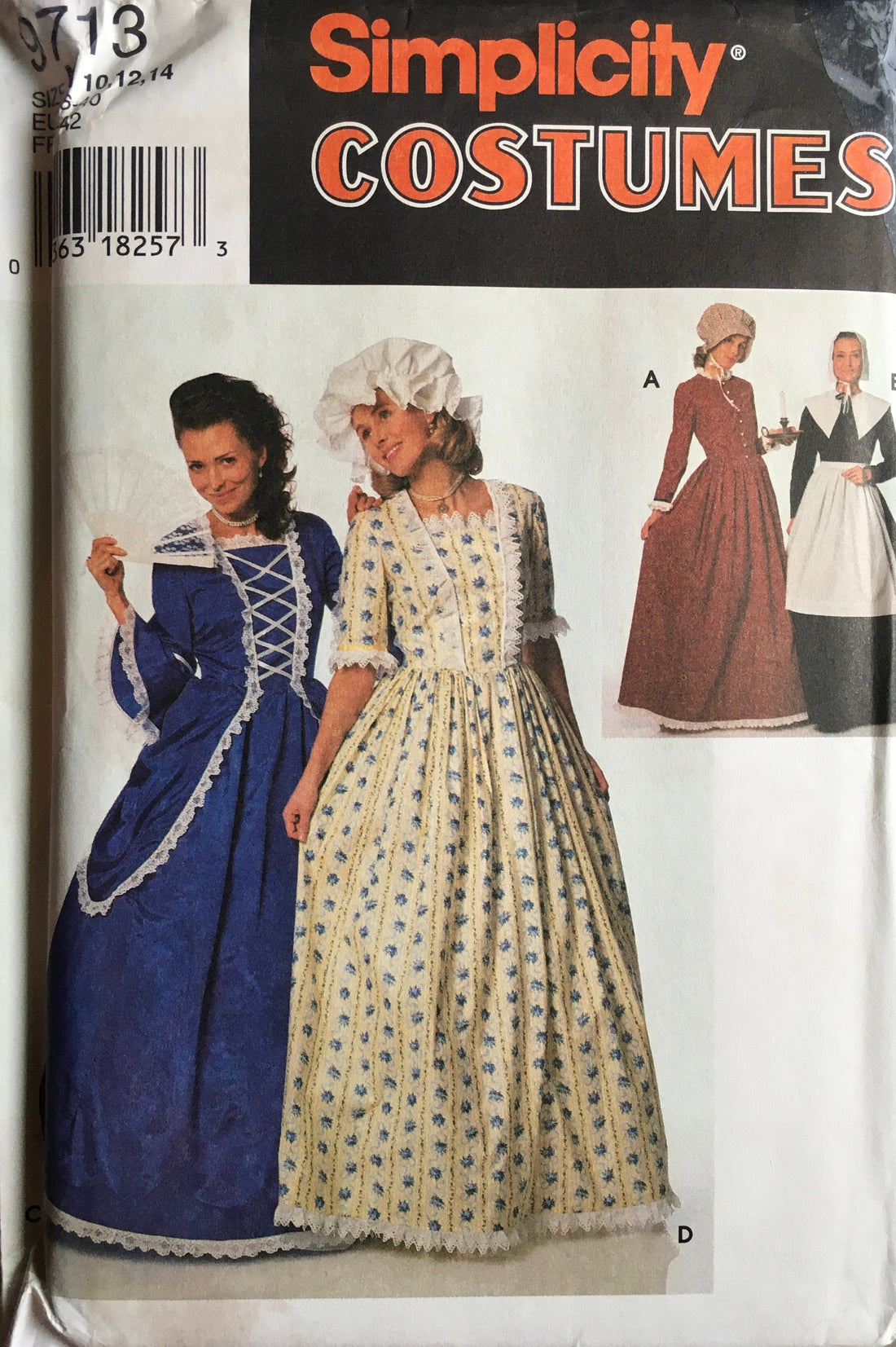 Simplicity 9713 Sewing Pattern (Vintage) UNCUT