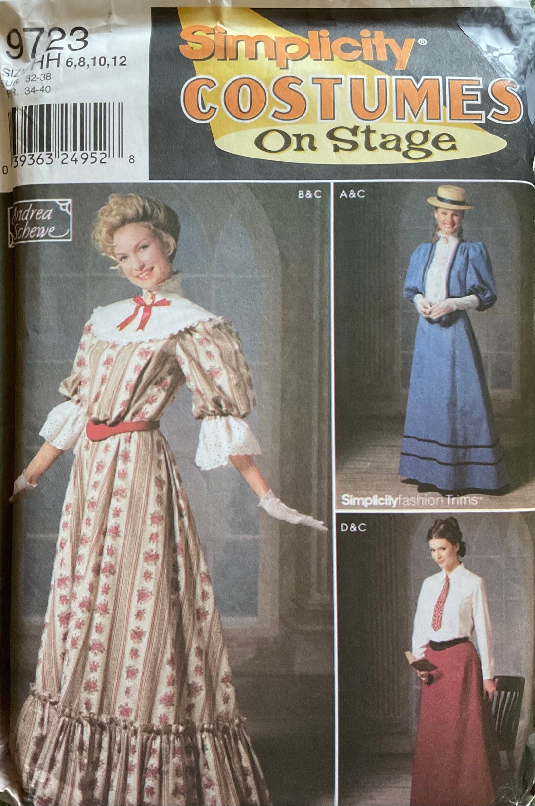 Simplicity 9723 Sewing Pattern (Vintage) UNCUT