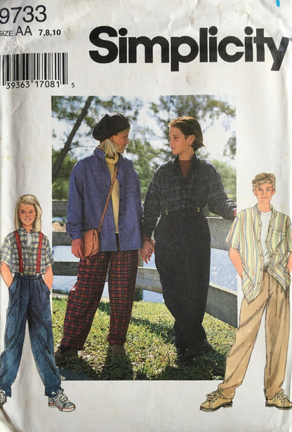 Simplicity 9733 Sewing Pattern (Vintage) UNCUT