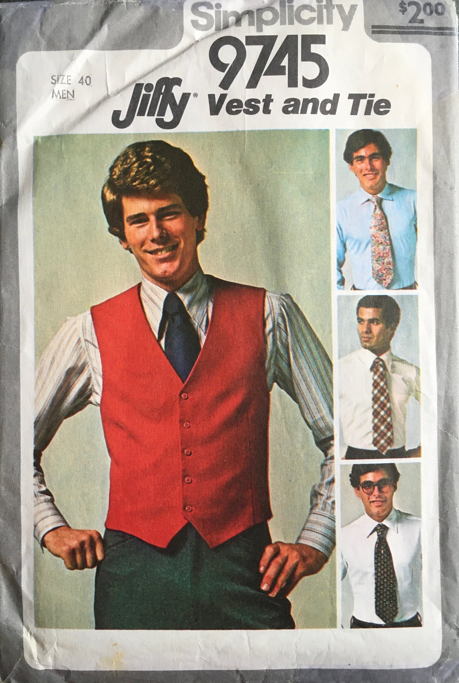 Simplicity 9745 Sewing Pattern (Vintage) CUT