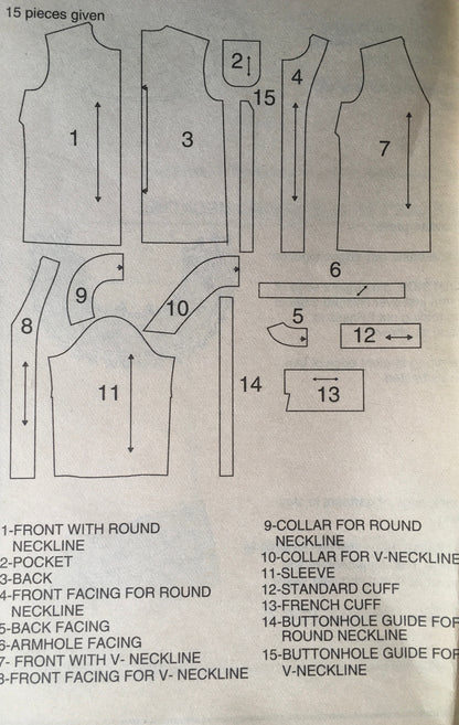 Simplicity 9746 Sewing Pattern (Vintage) CUT