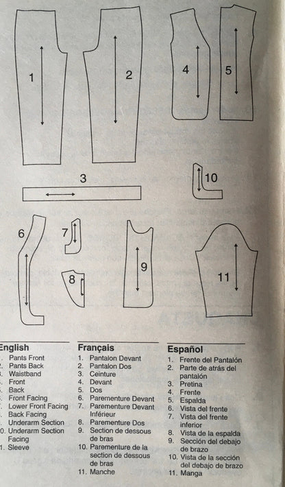 Simplicity 9751 Sewing Pattern (Vintage) CUT
