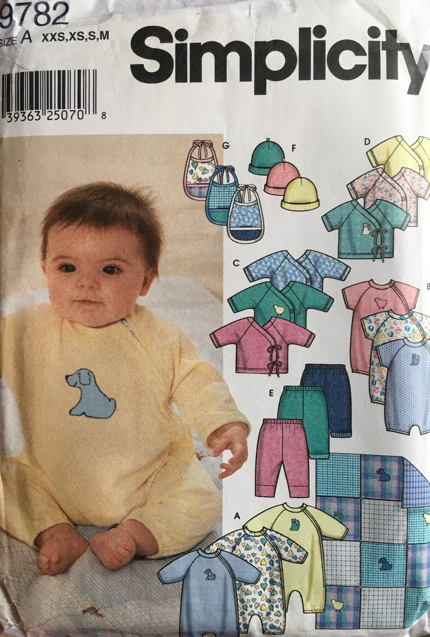 Simplicity 9782 Sewing Pattern (Vintage) UNCUT