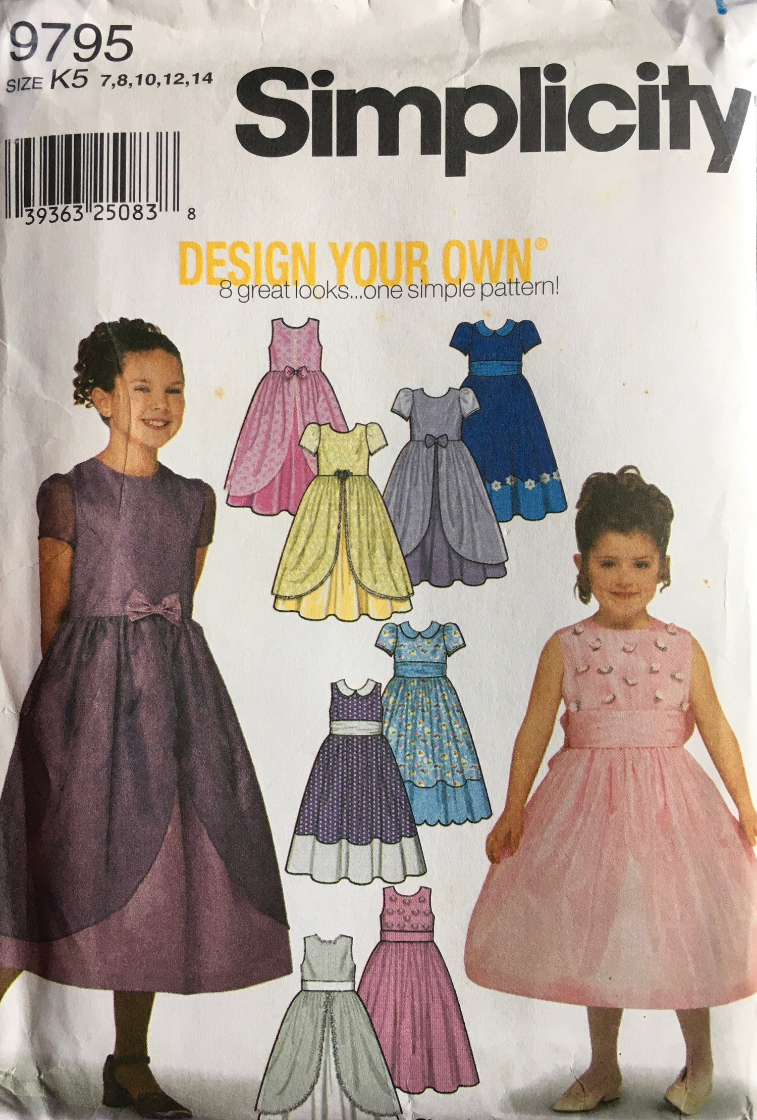 Simplicity 9795 Sewing Pattern (Vintage) UNCUT