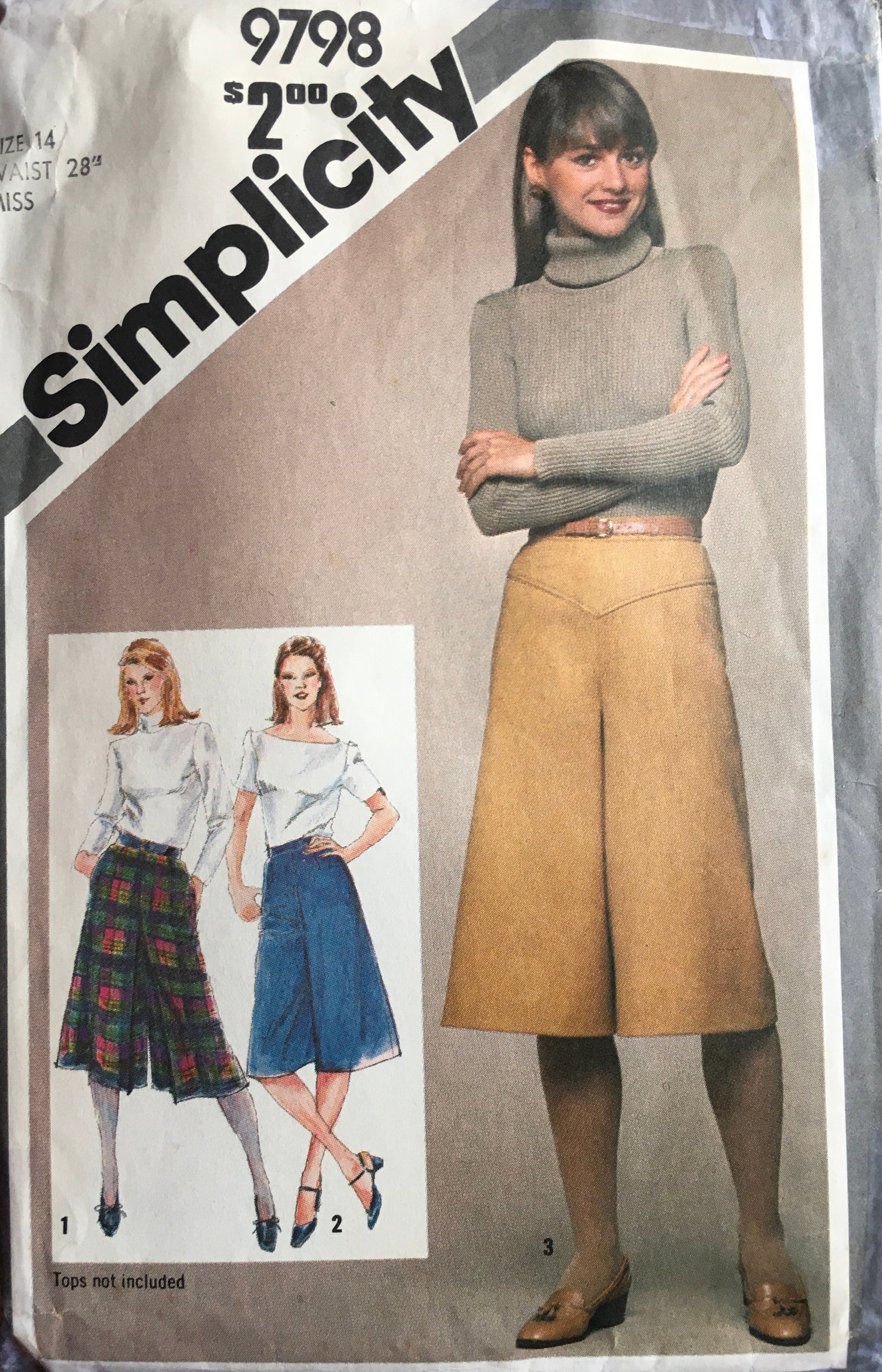 Simplicity 9798 Sewing Pattern (Vintage) CUT