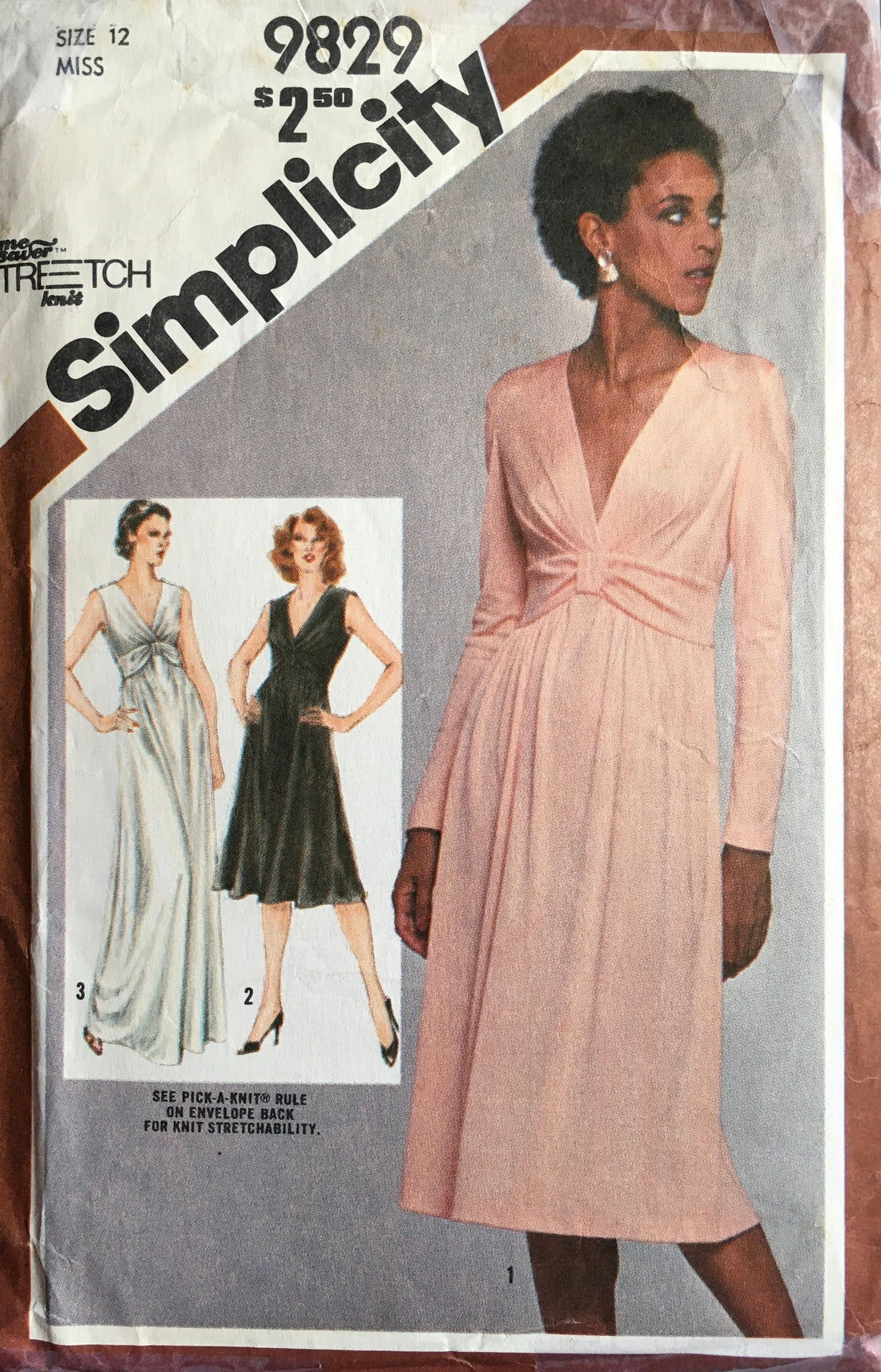Simplicity 9829 Sewing Pattern (Vintage) CUT