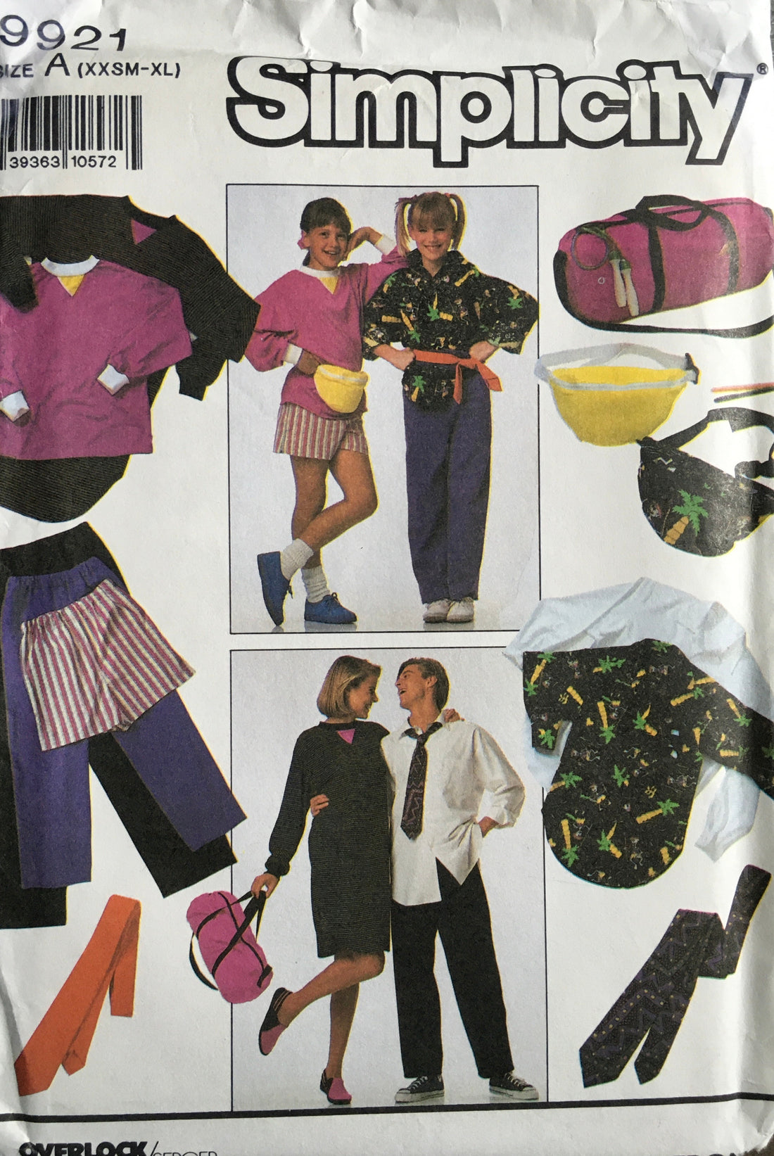 Simplicity 9921 Sewing Pattern (Vintage) UNCUT