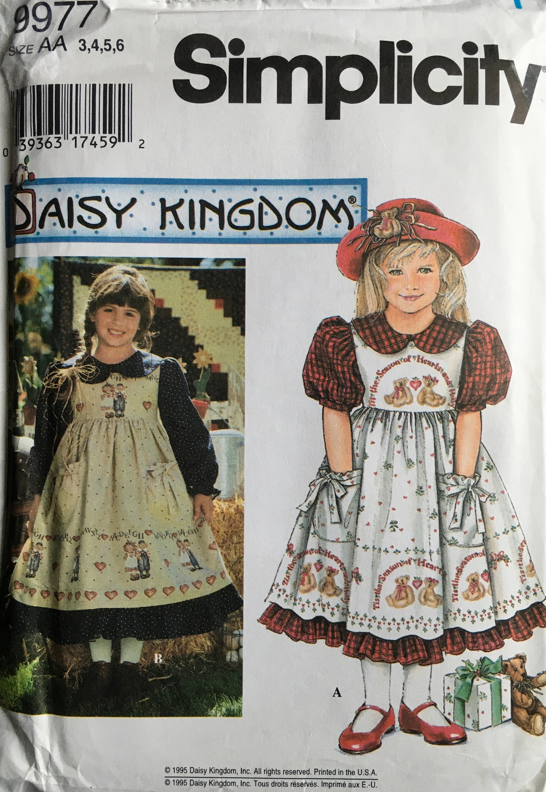 Simplicity 9977 Sewing Pattern (Vintage) UNCUT