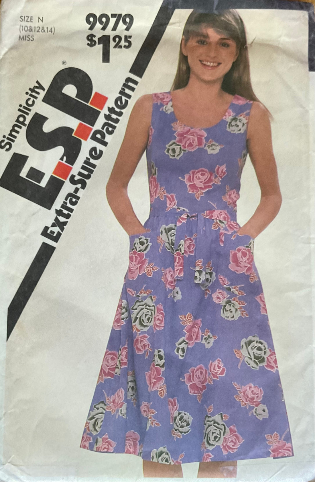 Simplicity 9979 Sewing Pattern (Vintage) UNCUT