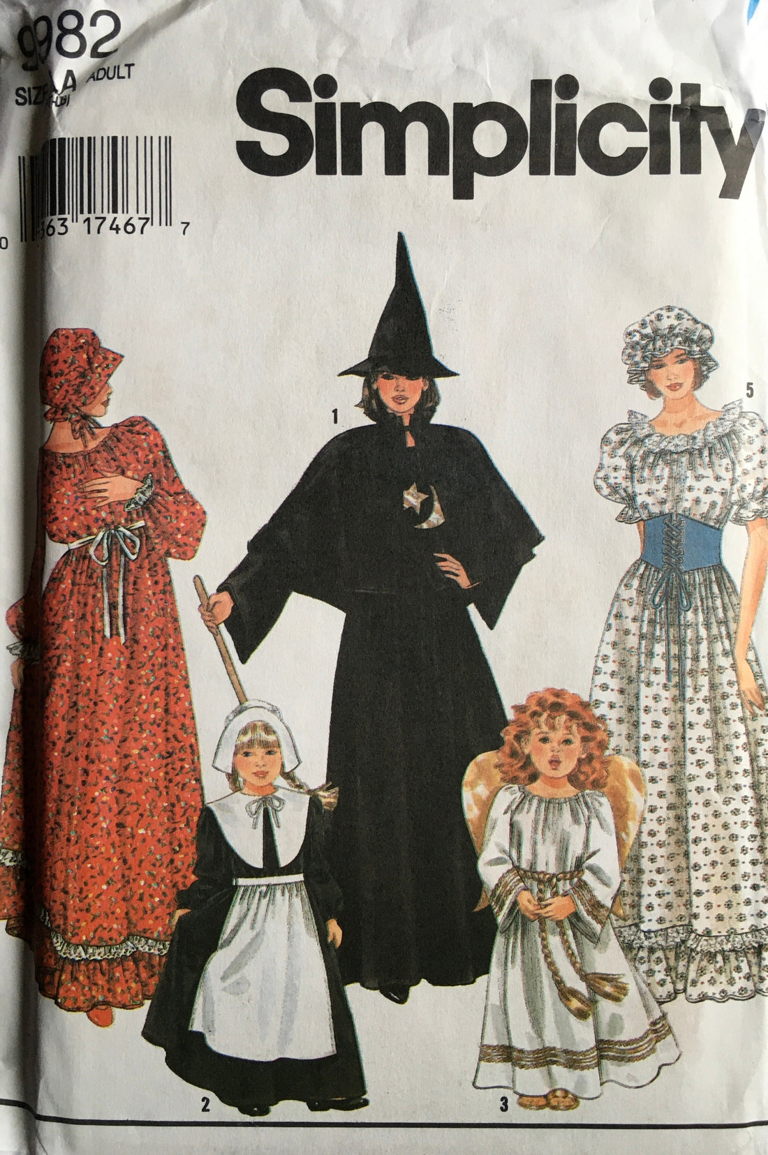 Simplicity 9982 Sewing Pattern (Vintage) UNCUT