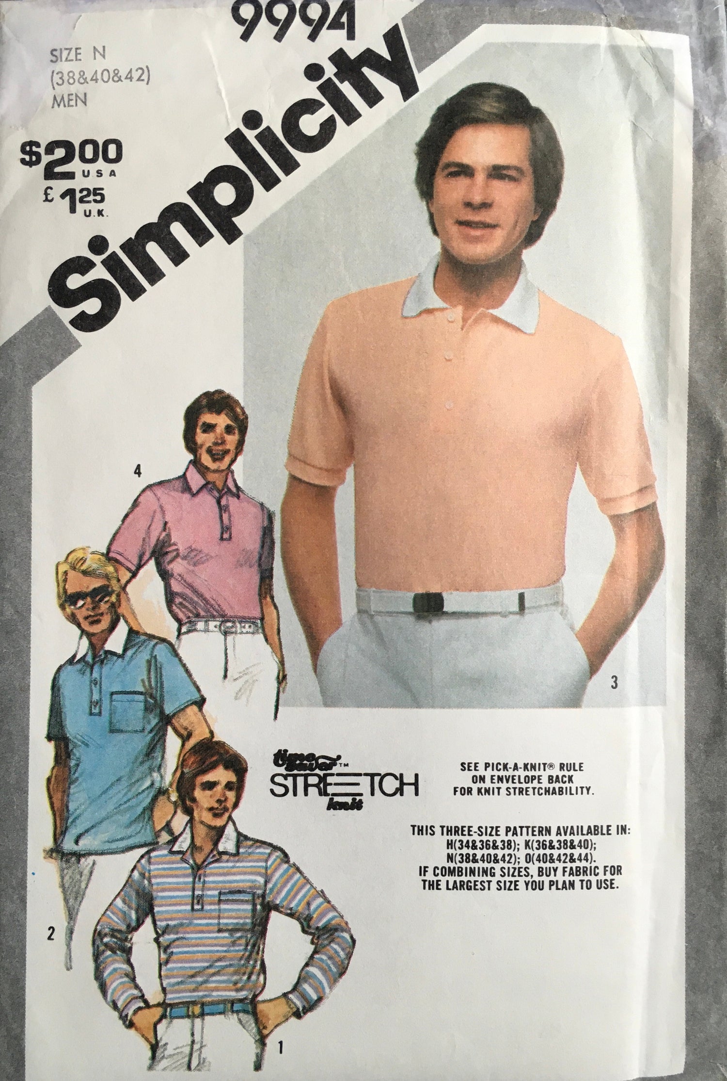 Simplicity 9994 Sewing Pattern (Vintage) UNCUT